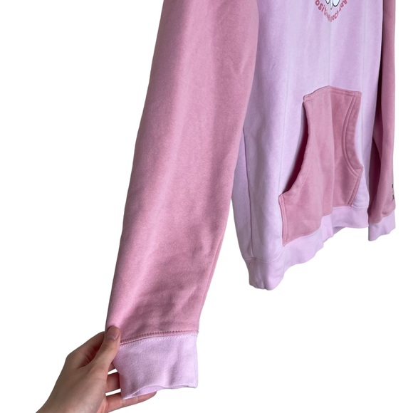 ⭐️2/$20 Samii Ryan x Smiley Positive Pink Colorblock Positive Outlook Hoodie - Picture 14 of 16